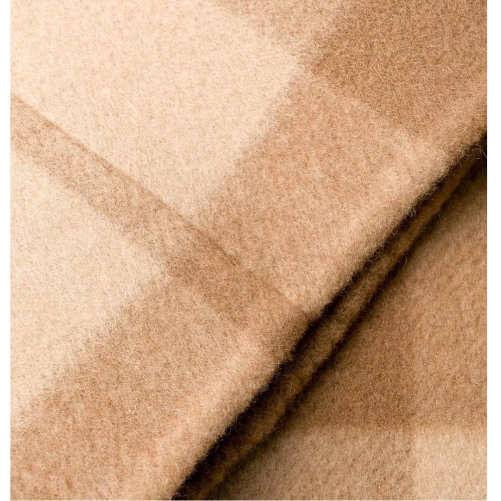 Theory Overlay Check Df Double Face Wool Coat Cam… - image 2